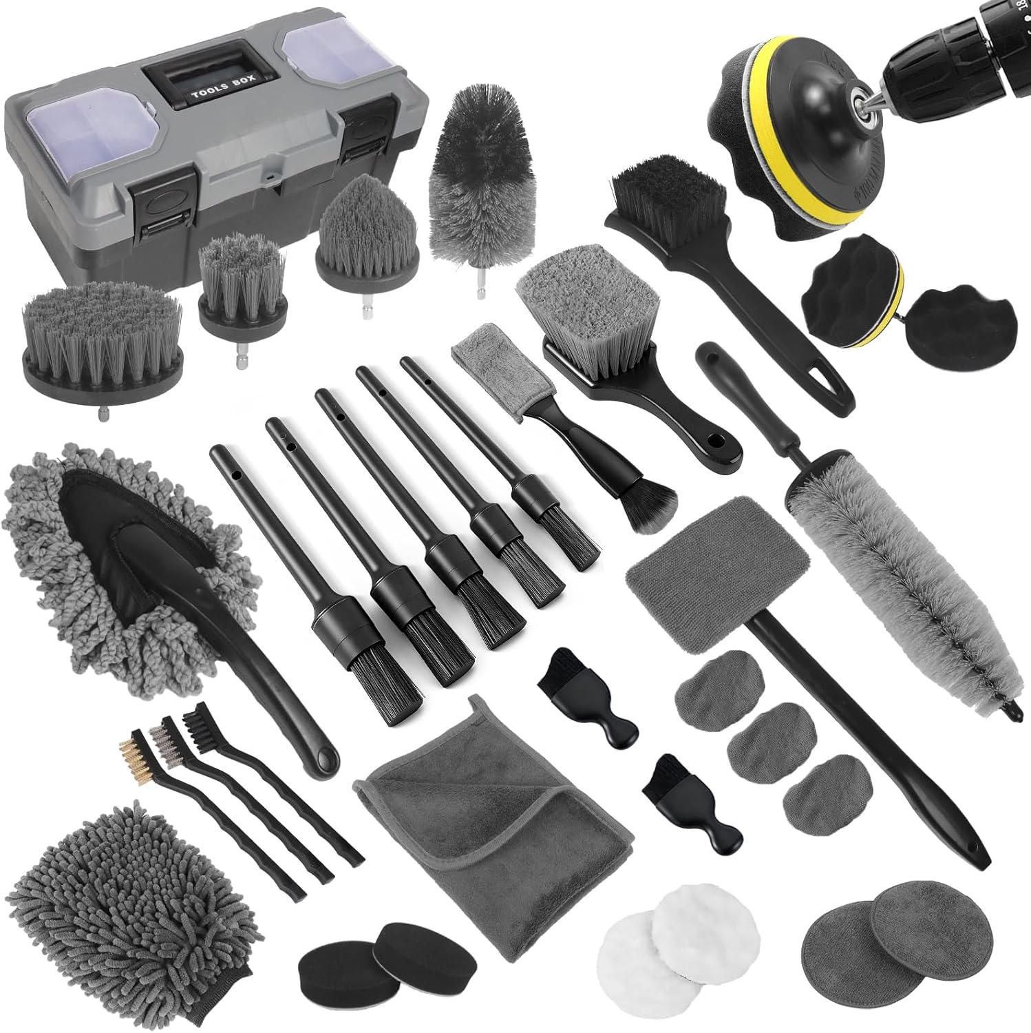 Car Detailing Kit, 36Pcs Profe – Interior Detailing Kit Bewertung und Preis