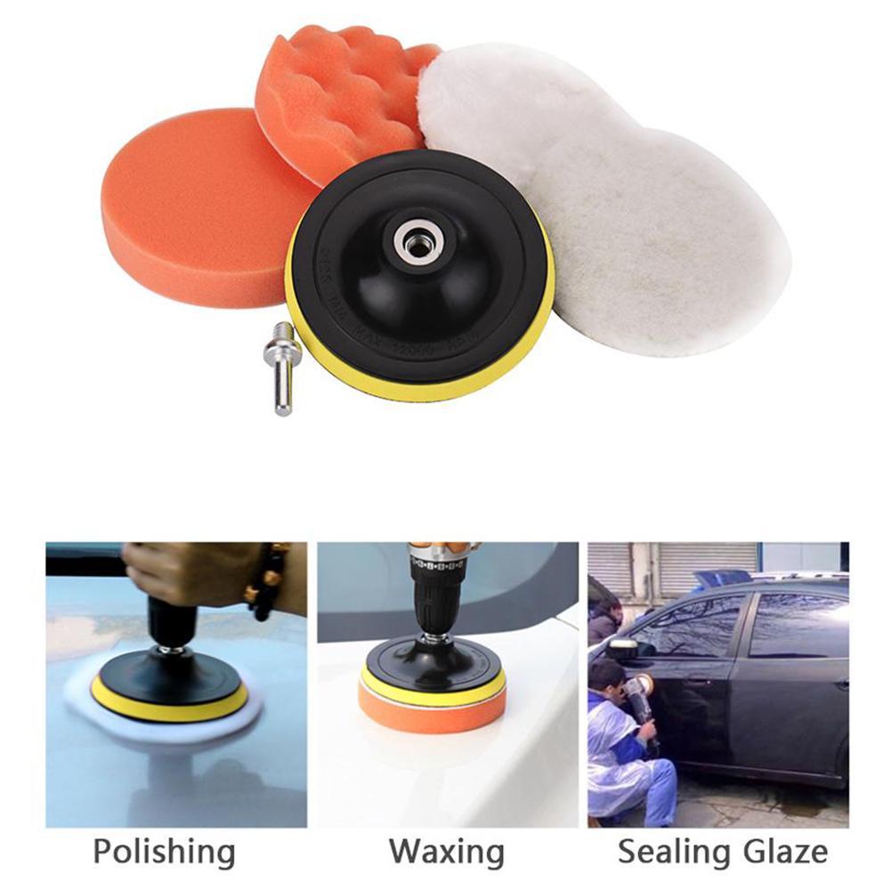 6pcs/set Car Polishing Sponge  – Polish Pad Set Buffer Bewertung und Preis