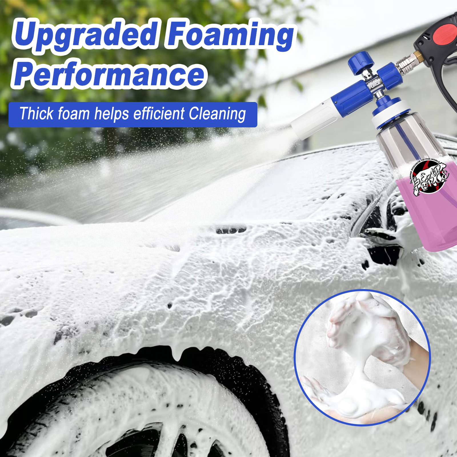 Pressure Washer Upgraded Foam  – Foam Cannon Car Wash Bewertung und Preis
