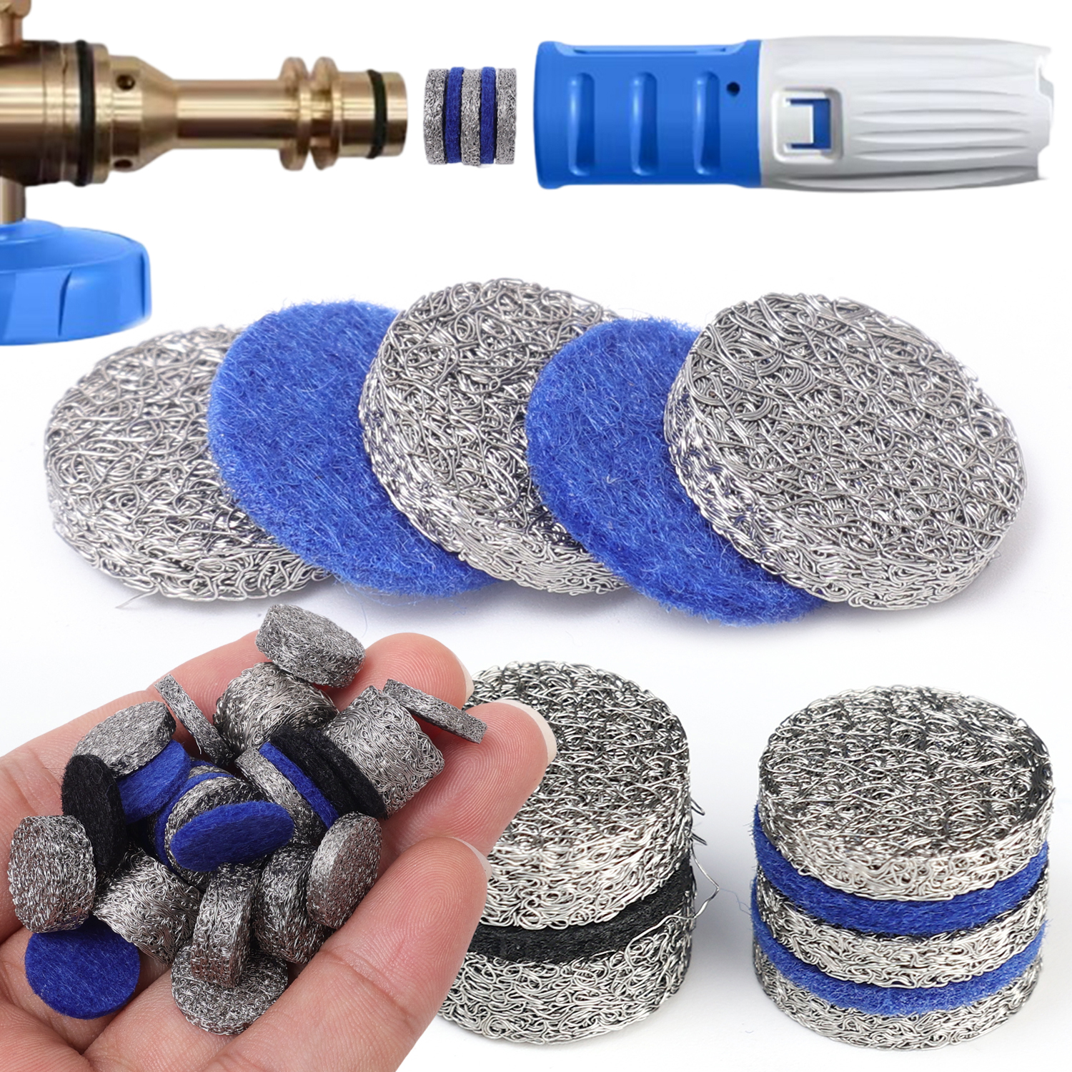 1/2/5pcs Foam Gun Nozzle Orifi – Pressure Washer Foam Gun Bewertung und Preis