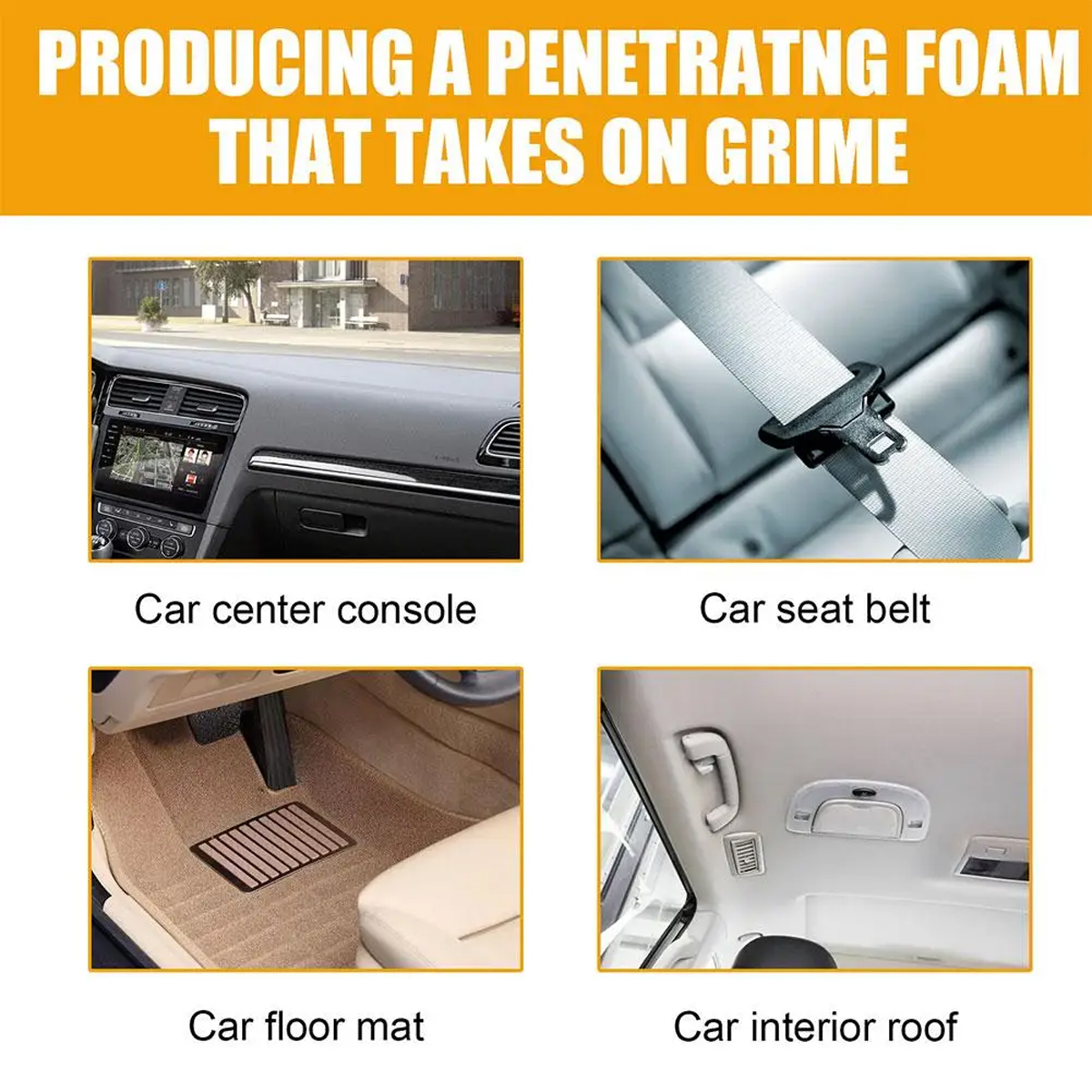 Car Foam Cleaner Neutral PH fo – Seat Cleaner Fabric Bewertung und Preis