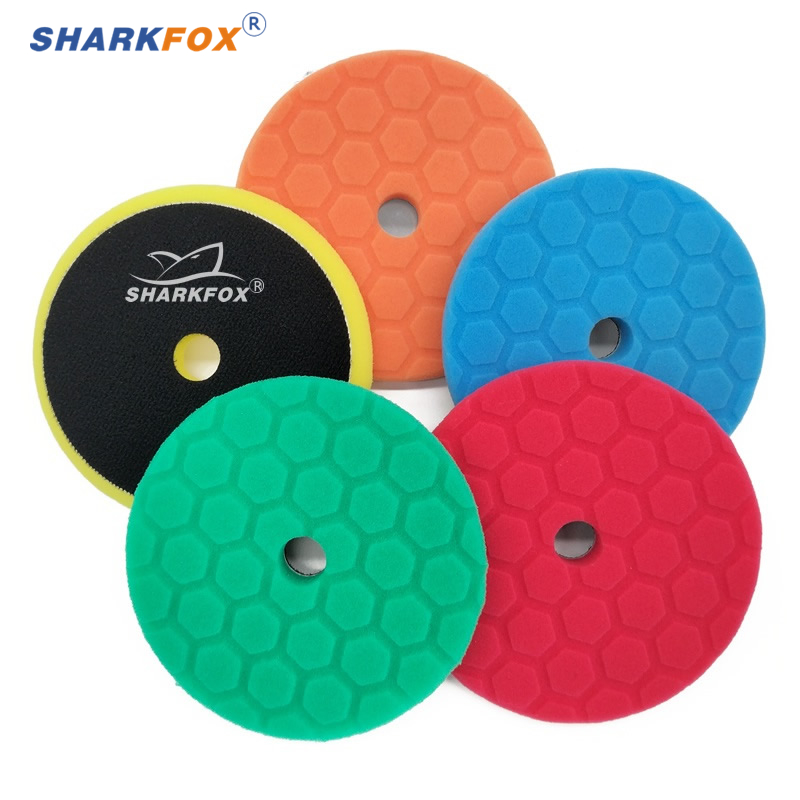 Sharkfox 5 pieces/set 5 Inch(1 – Polish Pad Set Buffer Bewertung und Preis