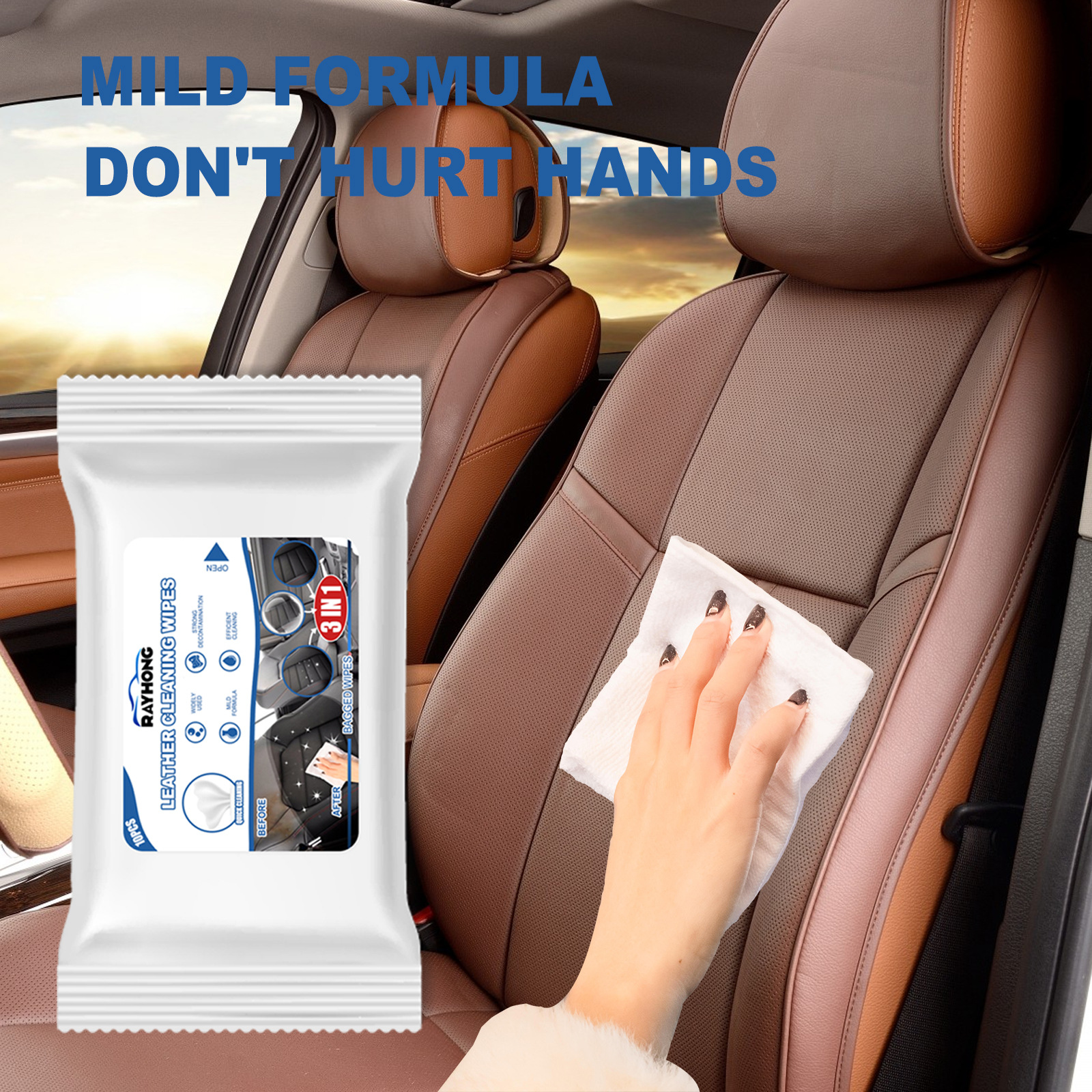 Car Leather Cleaning Wipes, Se – Dirt Brush Interior Bewertung und Preis