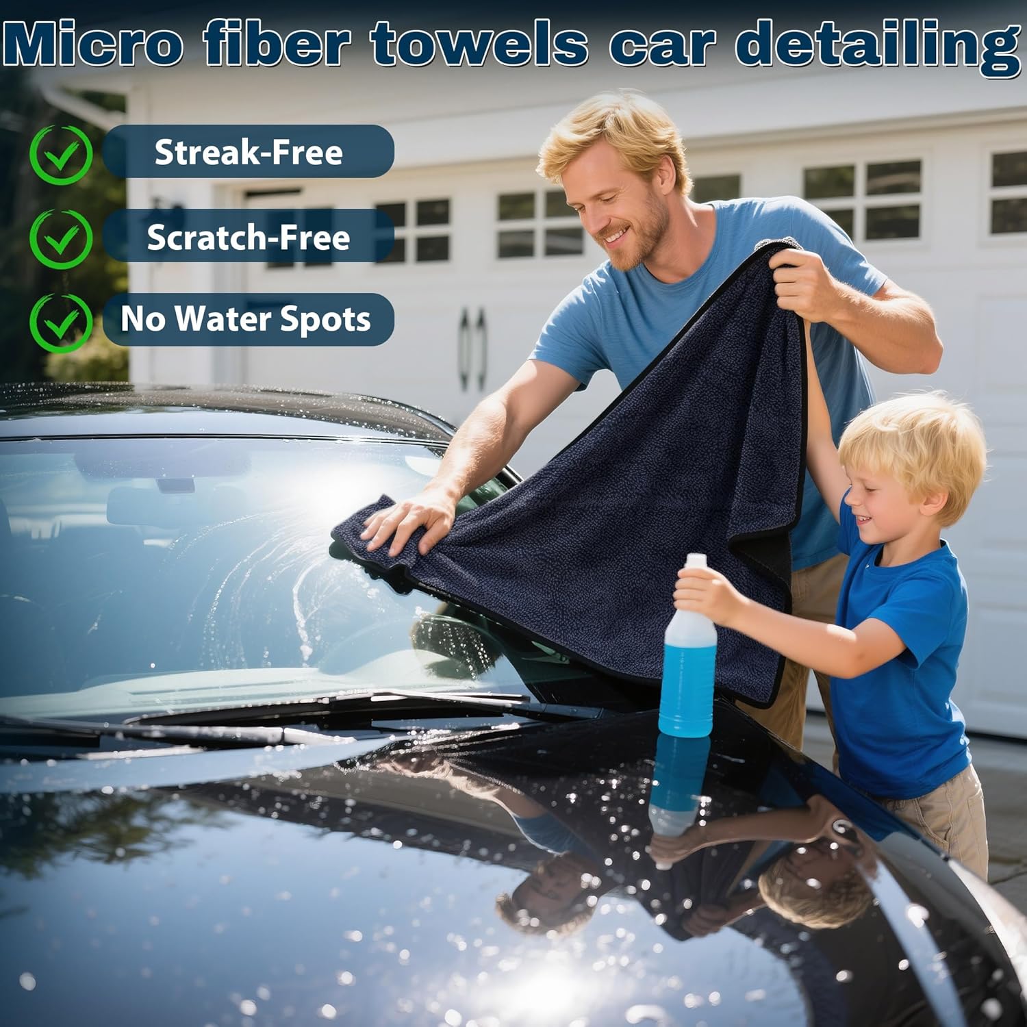 4PCS Microfiber Car Drying Tow – Microfiber Towel Detailing Bewertung und Preis