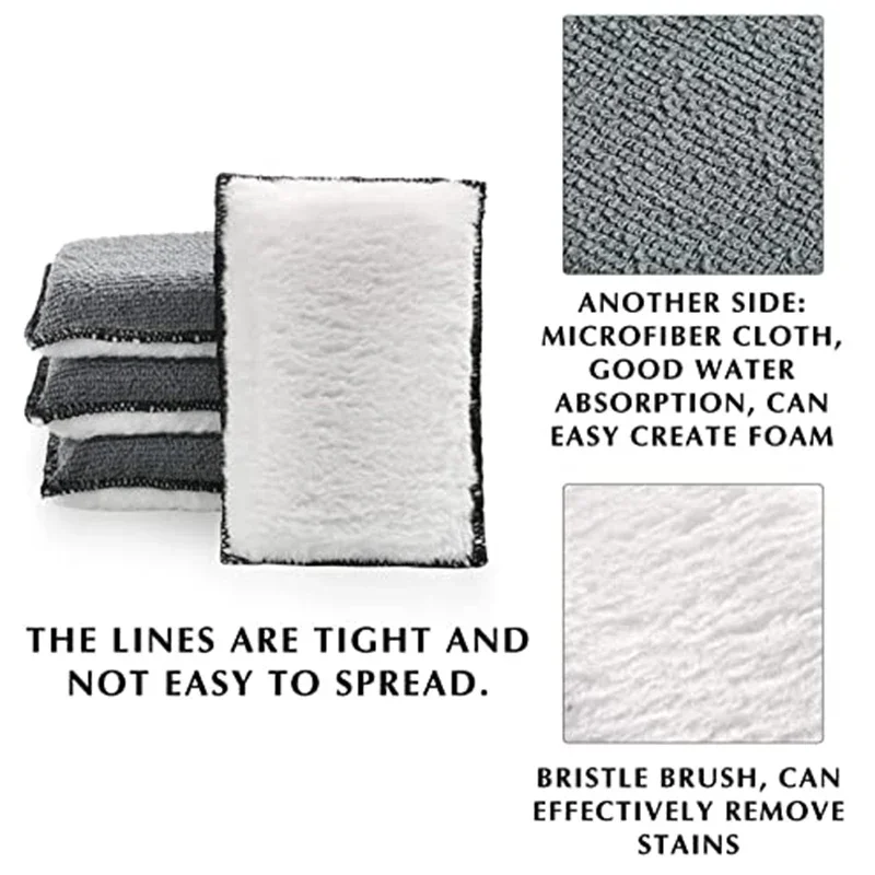 10Pcs Soft Double-Side Microfi – Leather Cleaner Interior Bewertung und Preis