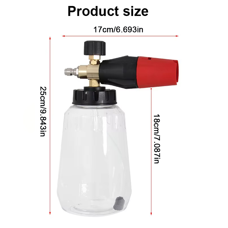 High Pressure PA Foam Cannon   – Pressure Washer Foam Gun Bewertung und Preis