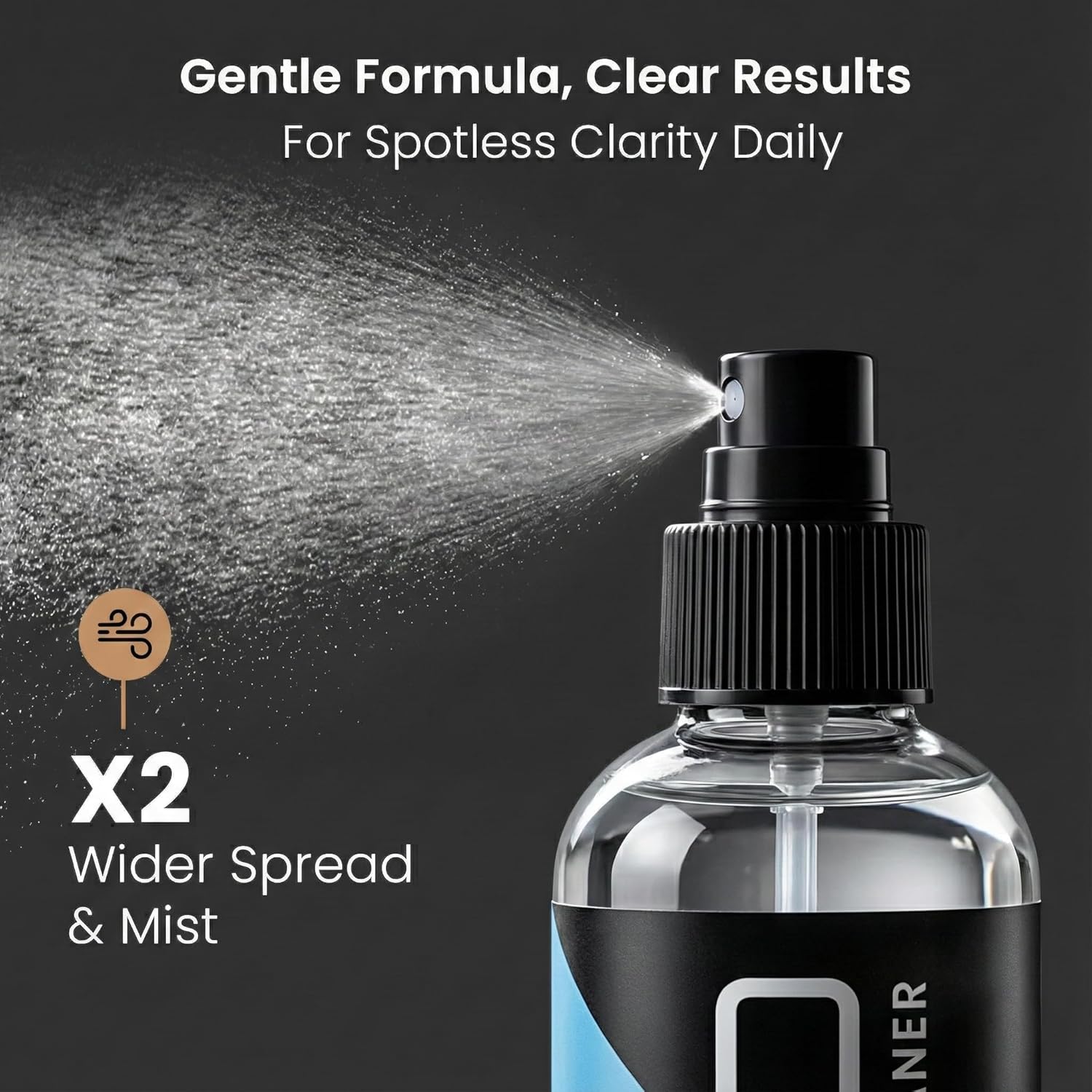 EVEO Glasses Cleaner Spray - E – Glass Cleaner Streak Bewertung und Preis