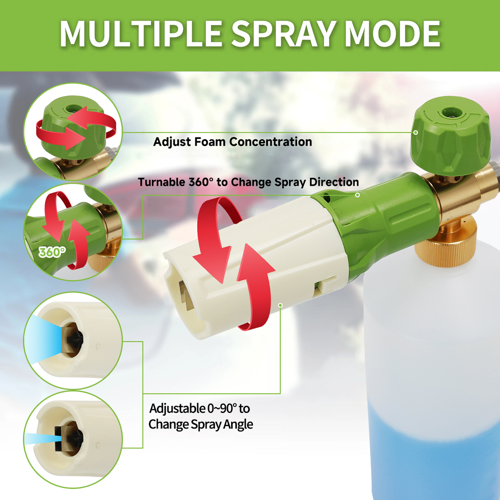 Aluminum Foam gun Lance Foam c – Foam Cannon Car Wash Bewertung und Preis