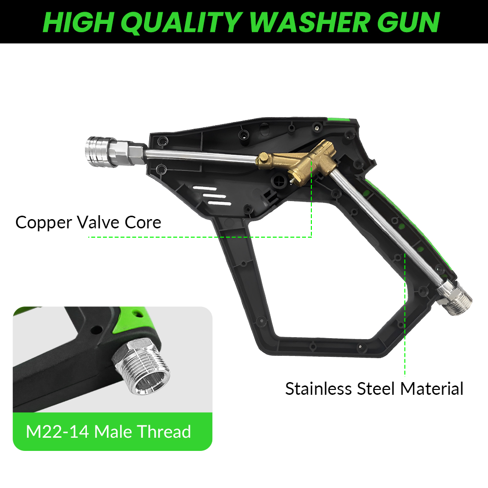 High Pressure Washer Accessori – Pressure Washer Foam Gun Bewertung und Preis