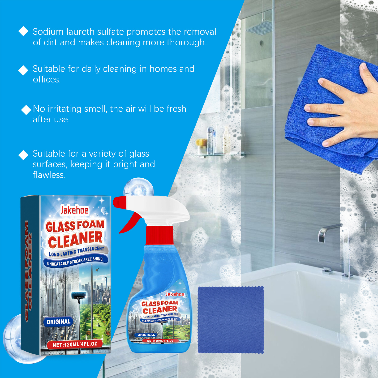 Foaming Glass Cleaner Spray St – Glass Cleaner Streak Bewertung und Preis