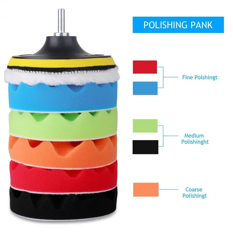 8Pcs Car Polishing Pads Kit 3/ – Polish Pad Set Buffer Bewertung und Preis