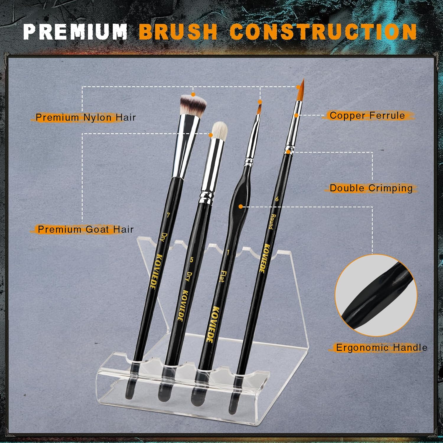 20Pcs Miniature Paint Brushes  – Detailing Brush Set Bewertung und Preis