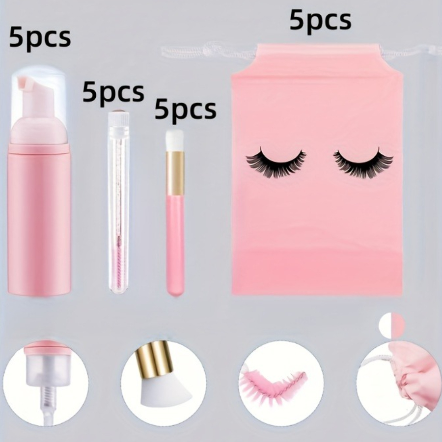 20Pcs Lash Care Kit - 5 Foam P – Detailing Brush Set Bewertung und Preis