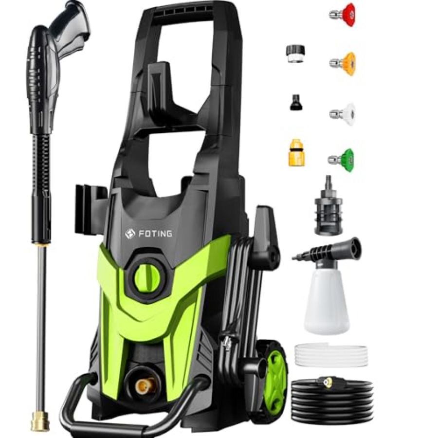 Power waher 4300PSI with 4 Qui – Foam Cannon Car Wash Bewertung und Preis