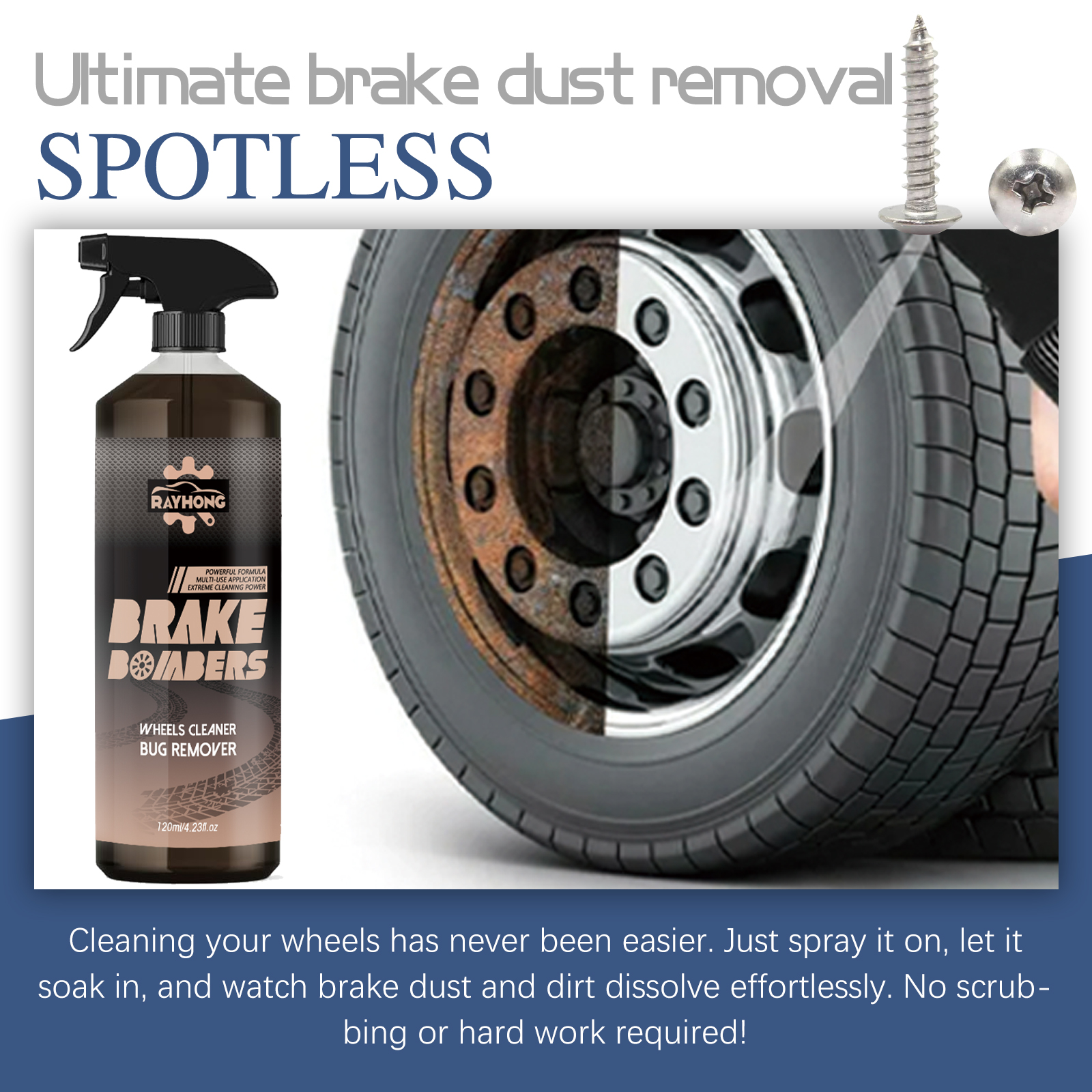 Car Wheel&Tire Cleaner - Brake – Wheel Cleaner Alloy Bewertung und Preis