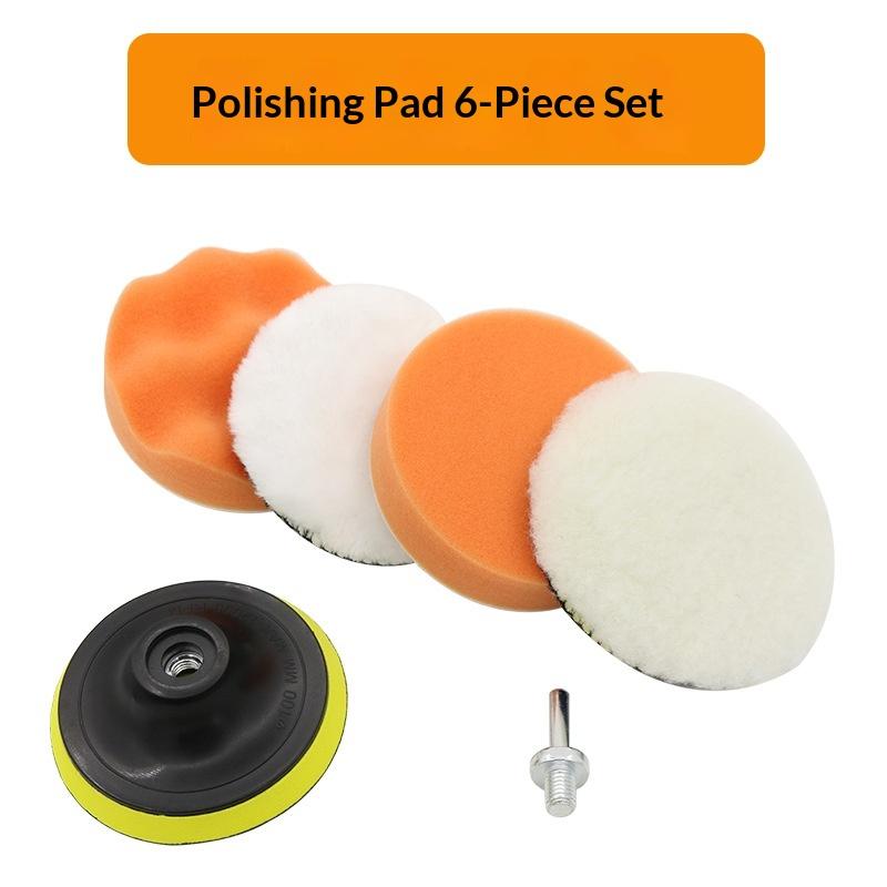 6Pcs Foam Pad Buffer Kit Polis – Polish Pad Set Buffer Bewertung und Preis