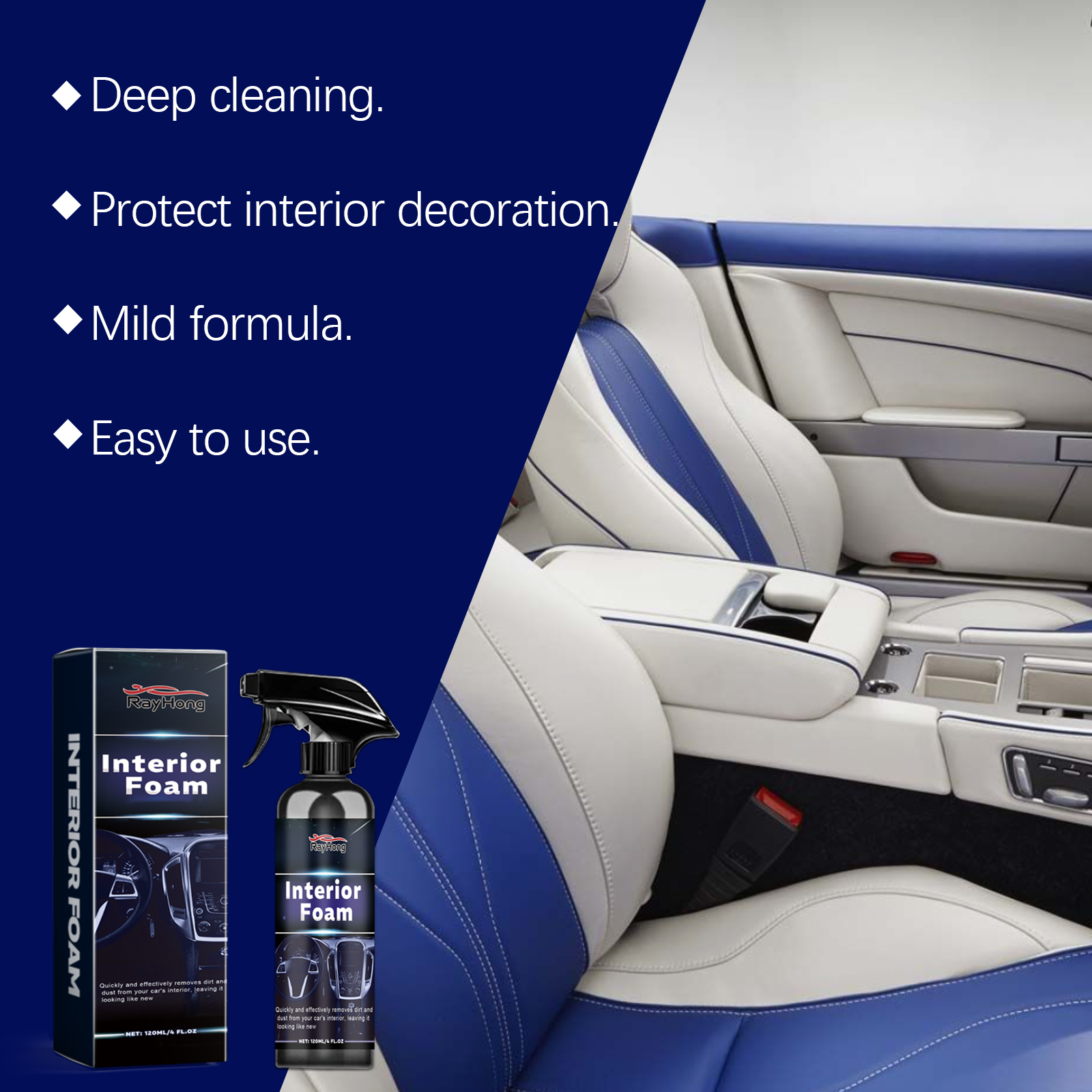 Multi-purpose Car Interior Foa – Seat Cleaner Fabric Bewertung und Preis