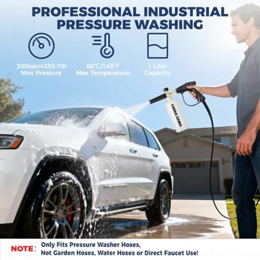 for Pressure Washer, Industria – Foam Cannon Car Wash Bewertung und Preis