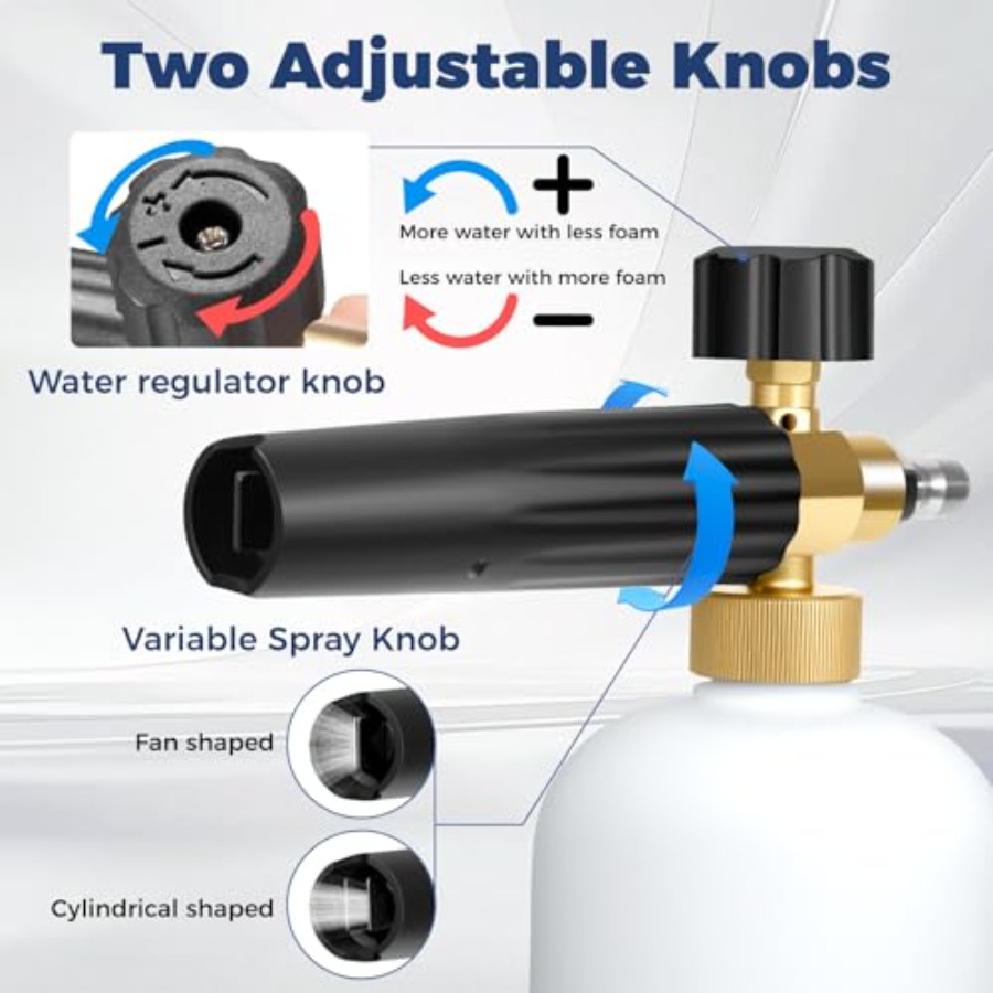 for Pressure Washer, Industria – Foam Cannon Car Wash Bewertung und Preis