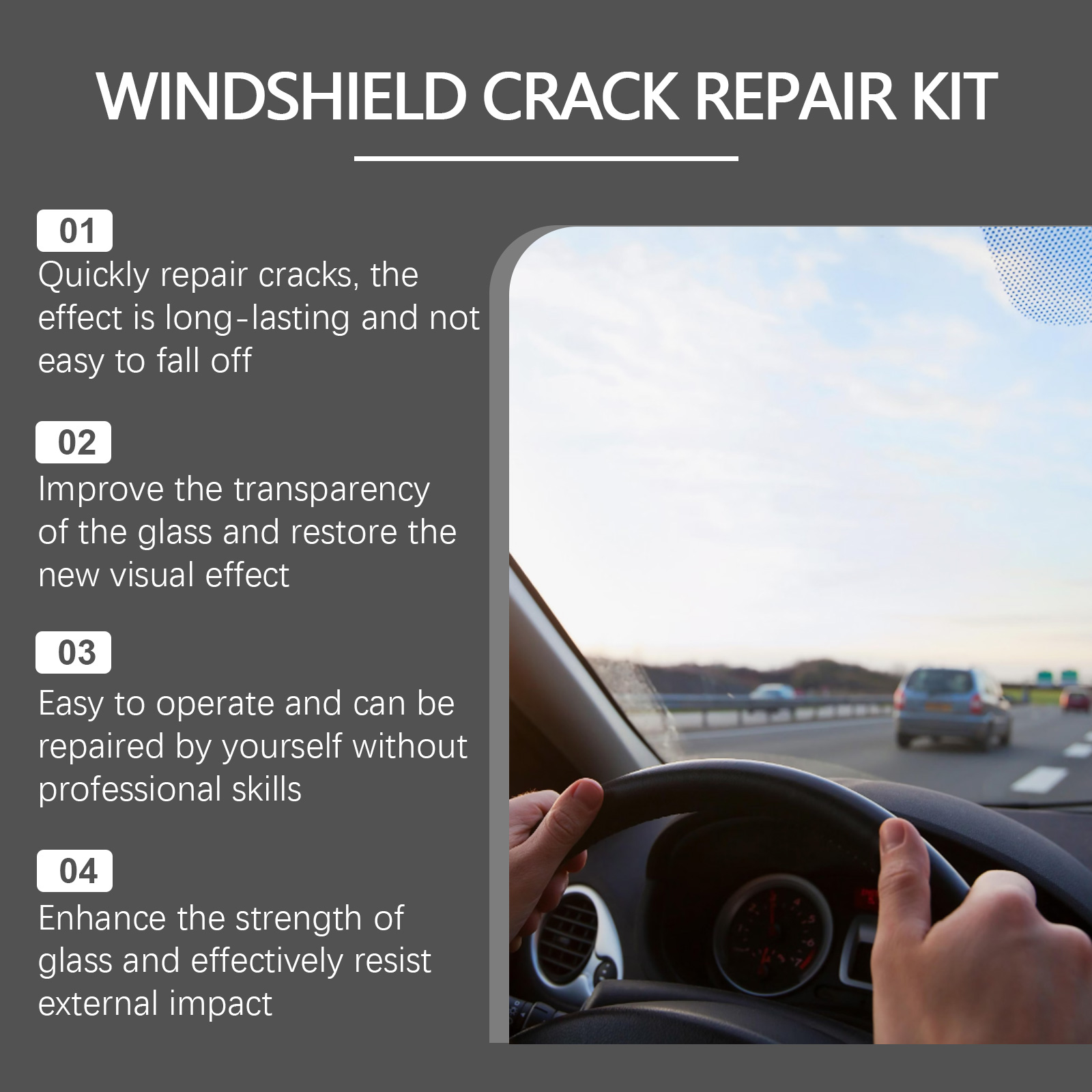 Car Glass Care Kit, Profession – Glass Cleaner Streak Bewertung und Preis