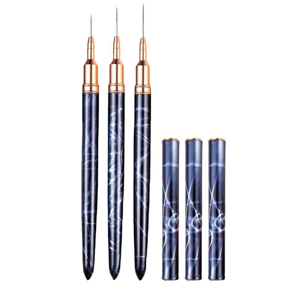 3Pcs Nail Art Brush Set Profes – Detailing Brush Set Bewertung und Preis