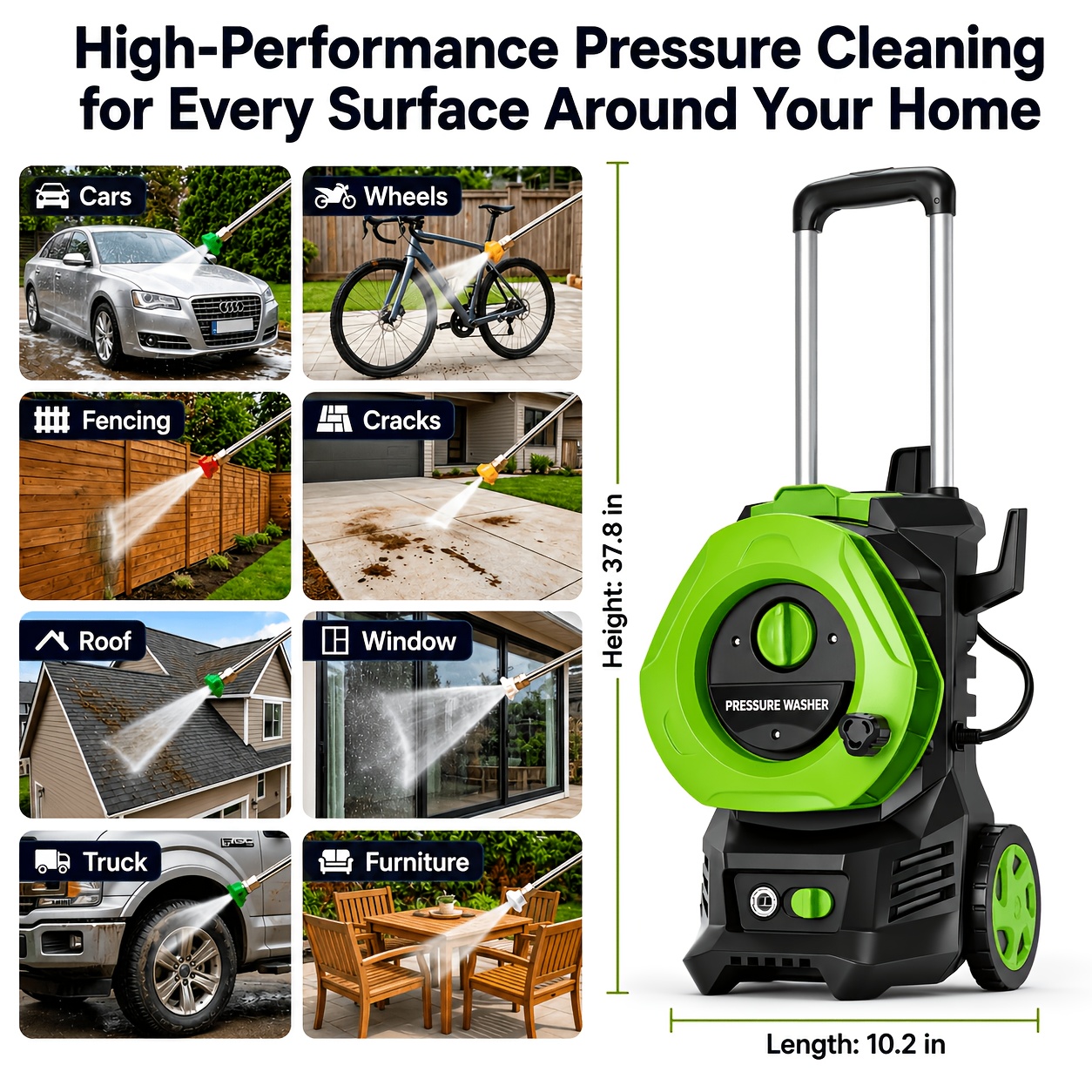 Electric Pressure Washer Power – Foam Cannon Car Wash Bewertung und Preis