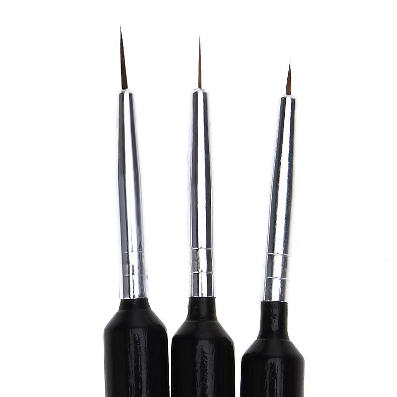 3Pcs Ultra-fine Nail Art Liner – Detailing Brush Set Bewertung und Preis