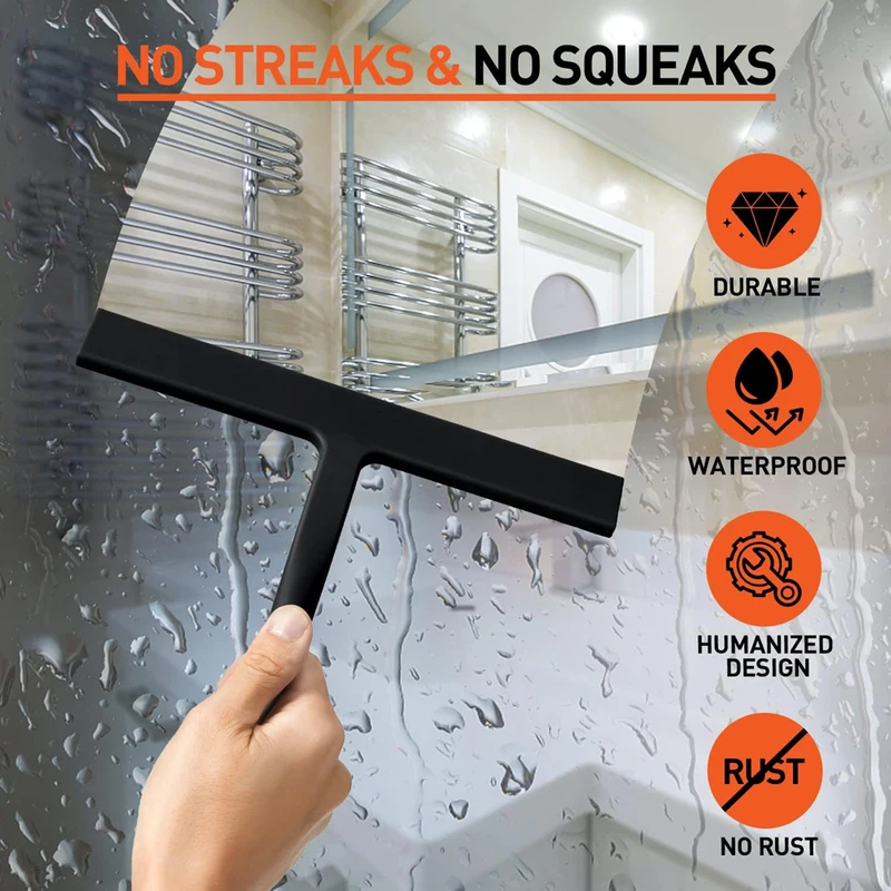 Silicone Squeegee Streak Free  – Glass Cleaner Streak Bewertung und Preis