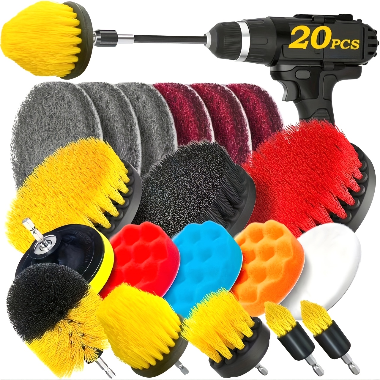 20Pack Drill Brush Attachments – Car Cleaning Brush Bewertung und Preis