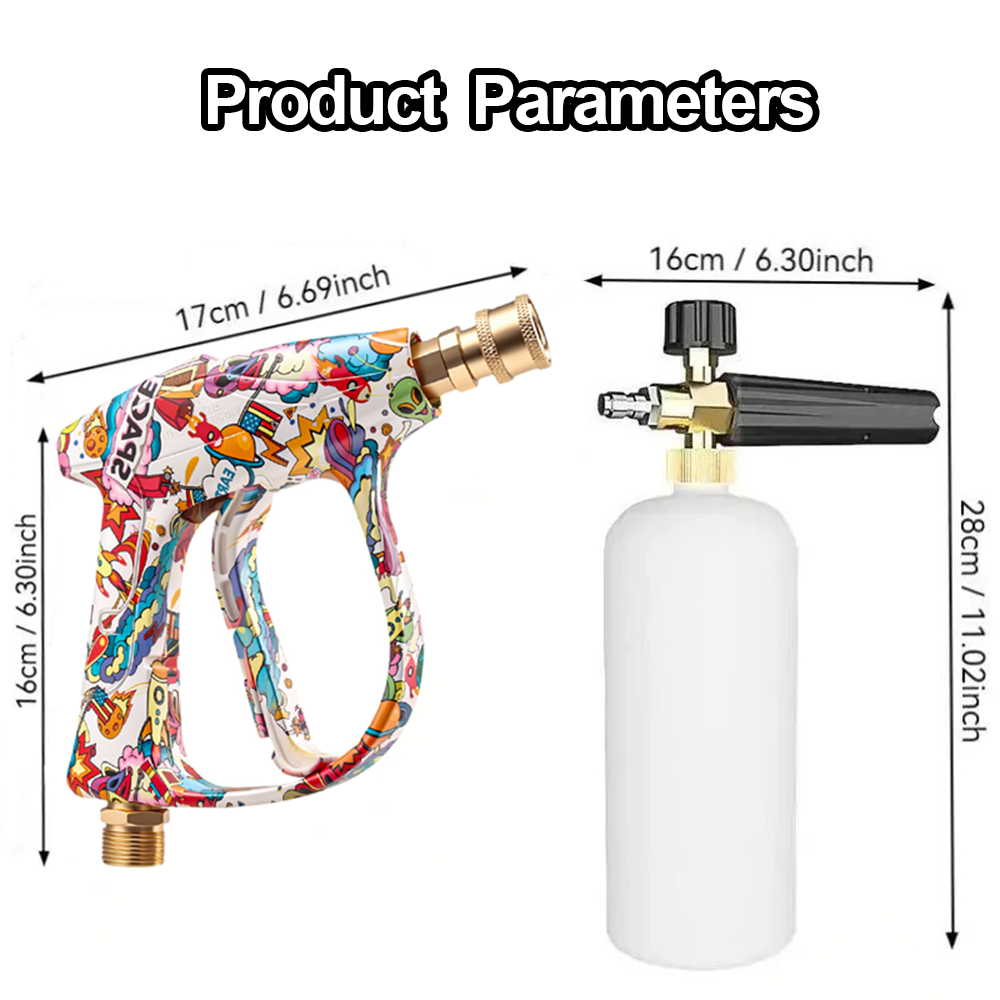 Short Pressure Washer Gun with – Pressure Washer Foam Gun Bewertung und Preis