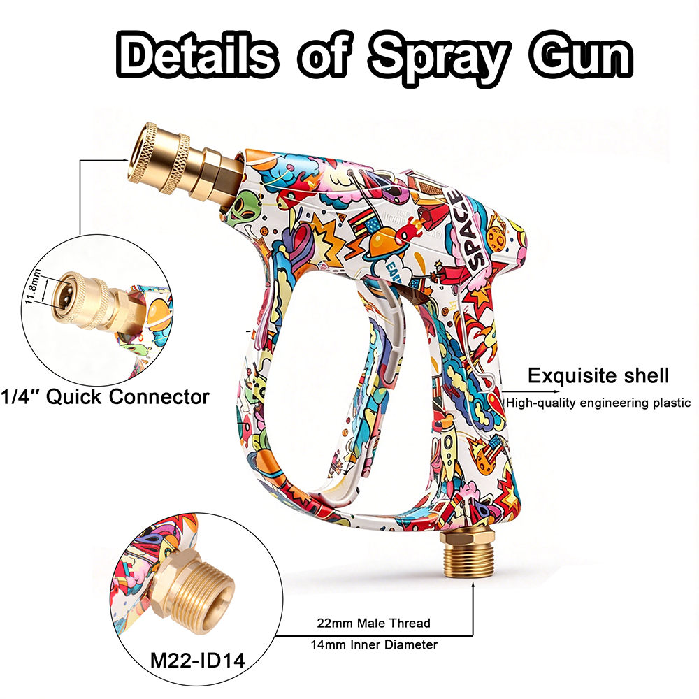 Short Pressure Washer Gun with – Pressure Washer Foam Gun Bewertung und Preis