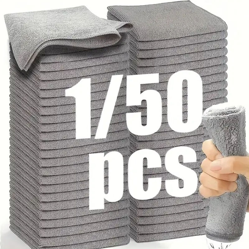 1/50pcs Microfiber Cleaning Cl – Microfiber Towel Detailing Bewertung und Preis