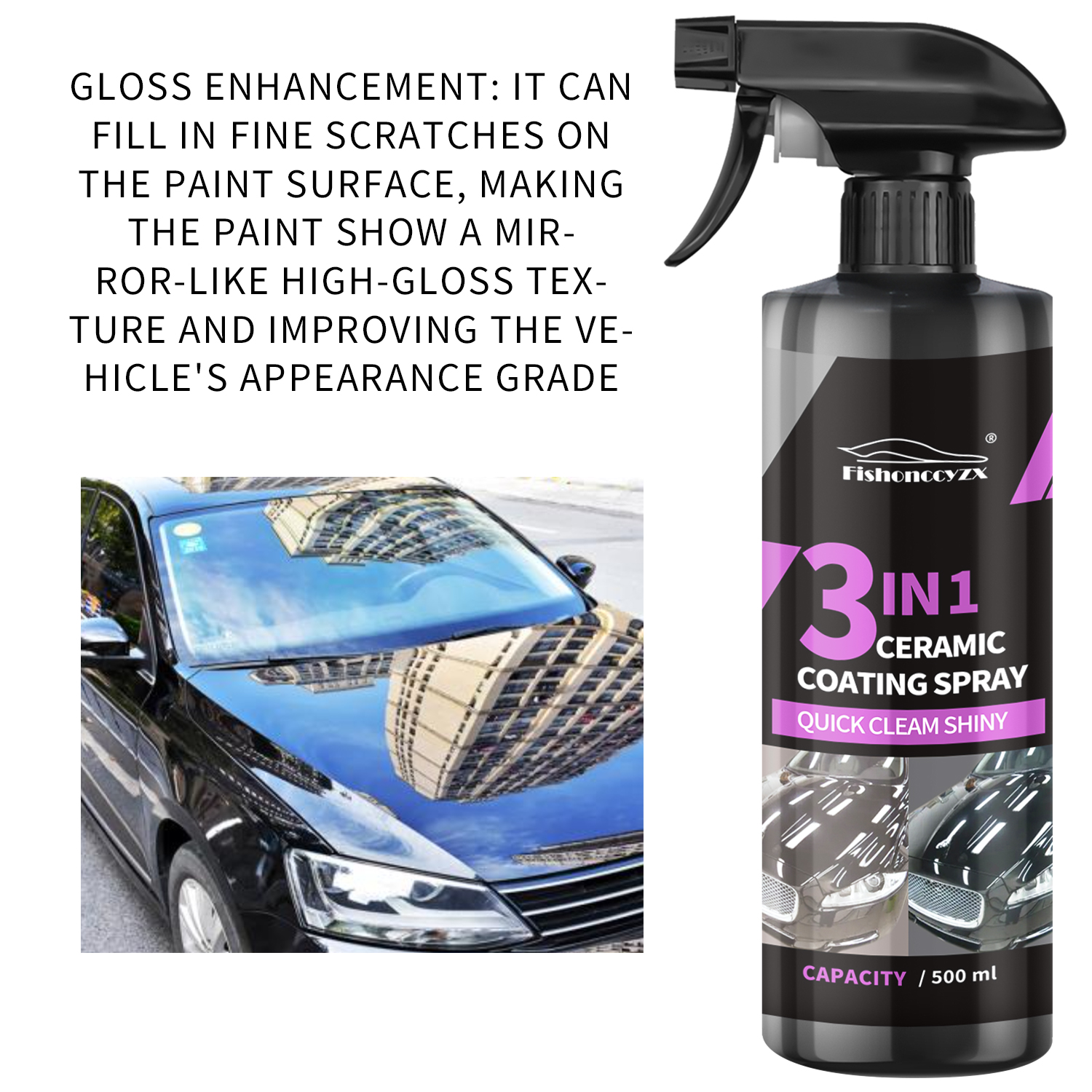 3 in 1 Car Ceramic Liquid Coat – Car Wax Ceramic Coating Bewertung und Preis