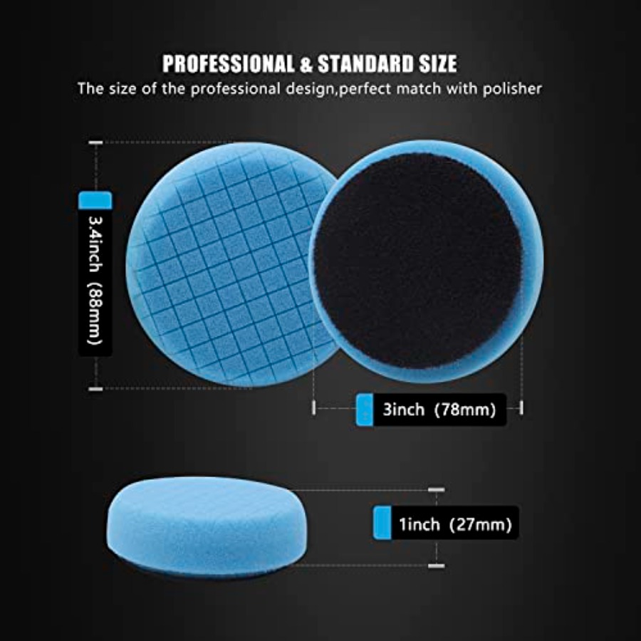 20pcs 3inch 80mm Car Foam Poli – Car Cleaning Brush Bewertung und Preis