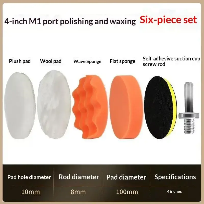 6Pcs Foam Pad Buffer Kit Polis – Polish Pad Set Buffer Bewertung und Preis