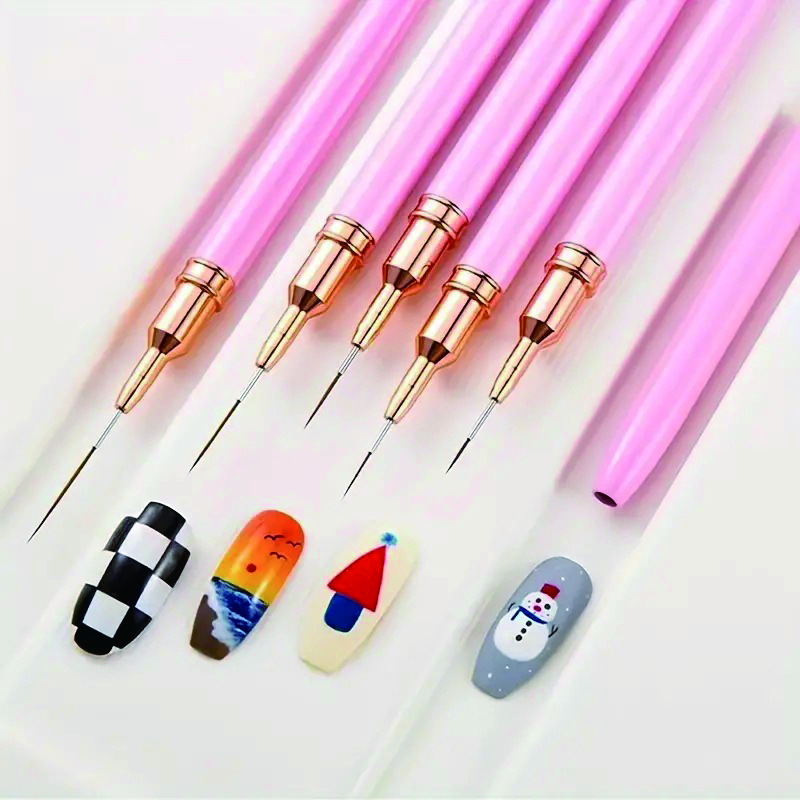 5-Piece Nail Art Pen Set, Ultr – Detailing Brush Set Bewertung und Preis