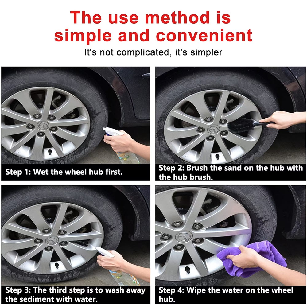 Car Wheel Brush Soft Bristle T – Wheel Cleaner Alloy Bewertung und Preis