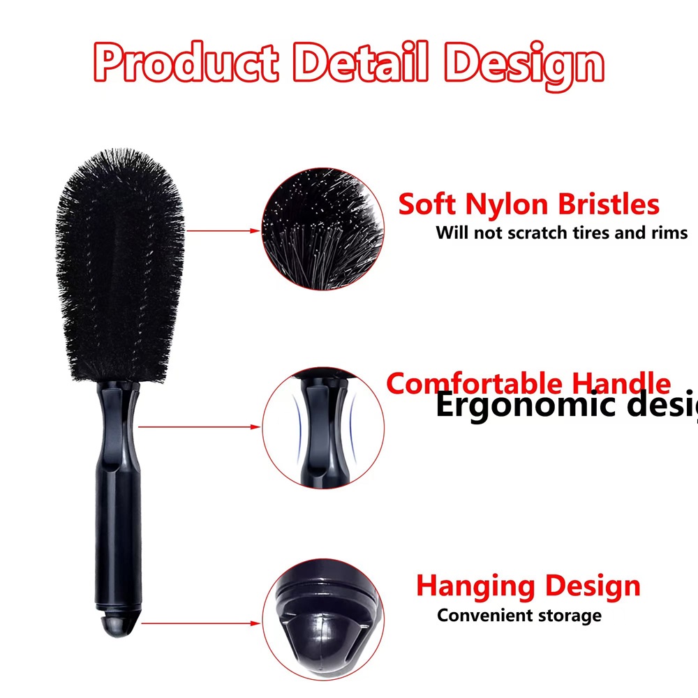 Car Wheel Brush Soft Bristle T – Wheel Cleaner Alloy Bewertung und Preis